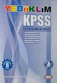 KPSS Eğitim Bilimleri Dergisi-4