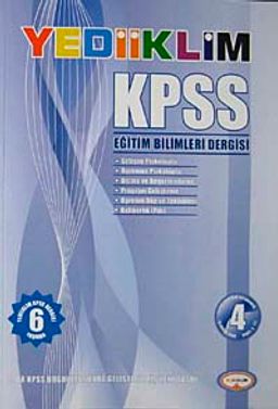 KPSS Eğitim Bilimleri Dergisi-4