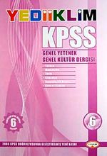 KPSS Genel Yetenek-Genel Kültür Dergisi-6