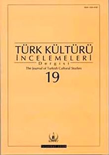 Türk Kültürü İncelemeleri Dergisi 19 / 2008