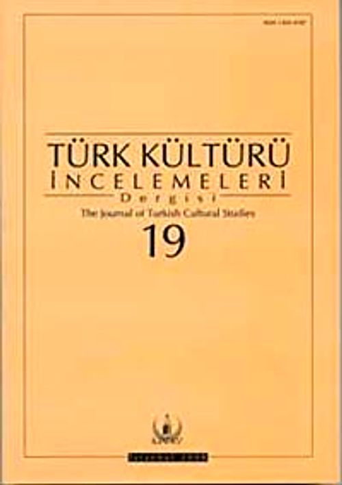 Türk Kültürü İncelemeleri Dergisi 19 / 2008