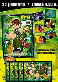 Ben 10 Çoklu Paket Çıkartma