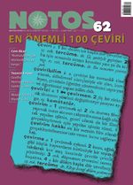 Notos Öykü İki Aylık Edebiyat Dergisi Şubat-Mart Sayı :62