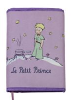 Kitap Kılıfı (Renkli Baskılı Kumaş - Mor) (KPR611)