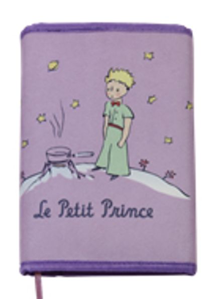 Kitap Kılıfı (Renkli Baskılı Kumaş - Mor) (KPR611)