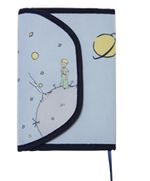 Kitap Kılıfı (Renkli Baskılı Kumaş - Mavi) (KPR612)