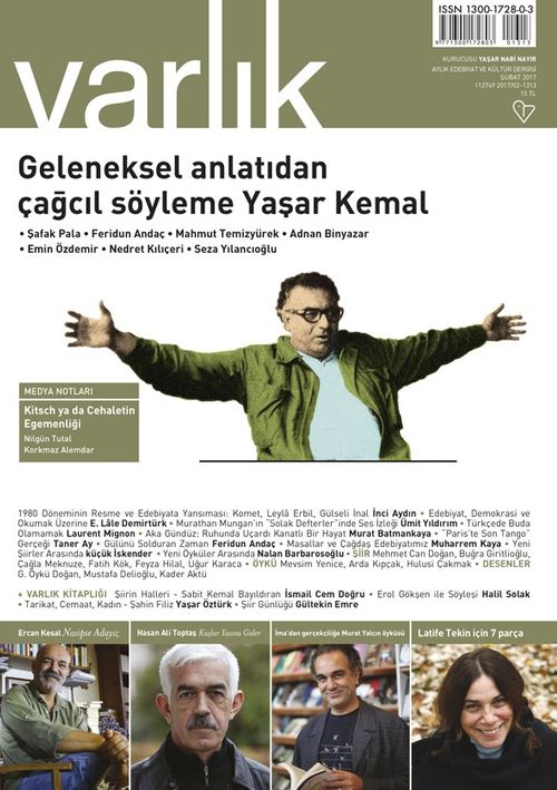 Varlık Aylık Edebiyat ve Kültür Dergisi Şubat 2017
