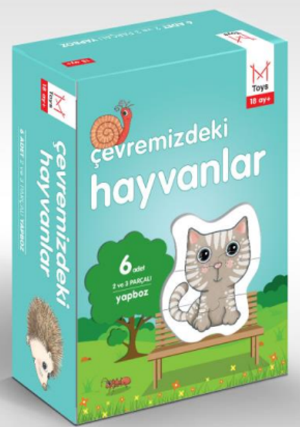 Çevremizdeki Hayvanlar / Bebek Yapboz