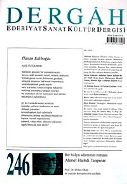 Dergah Edebiyat Sanat Kültür Dergisi Sayı:246 Ağustos 2010