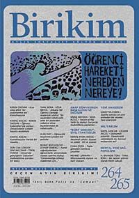 Birikim / Sayı:264-265  Yıl: 2011 / Aylık Sosyalist Kültür Dergisi