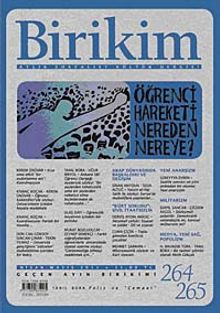 Birikim / Sayı:264-265  Yıl: 2011 / Aylık Sosyalist Kültür Dergisi