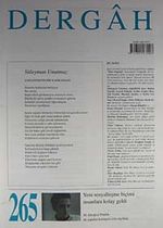 Dergah Edebiyat Sanat Kültür Dergisi Sayı:265 Mart 2012