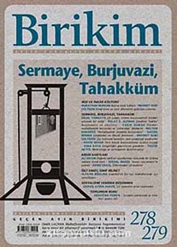 Birikim / Sayı:278-279 Yıl: 2012 / Aylık Sosyalist Kültür Dergisi