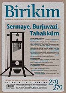 Birikim / Sayı:278-279 Yıl: 2012 / Aylık Sosyalist Kültür Dergisi