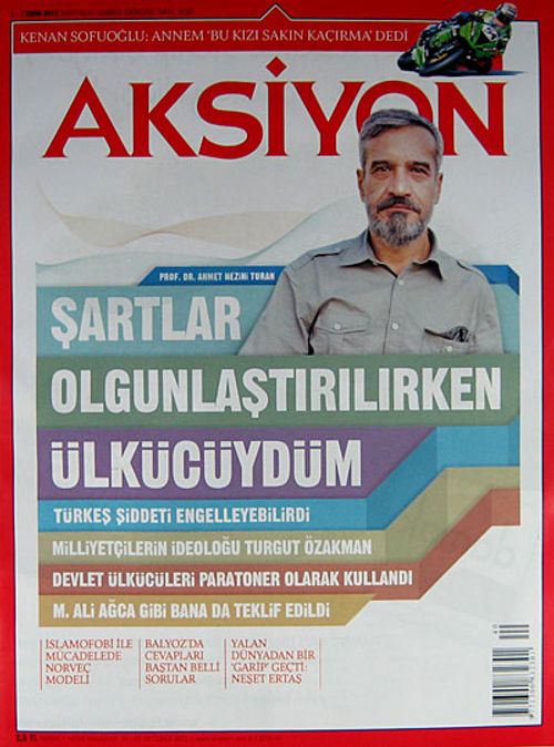 Aksiyon Haftalık Haber Dergisi / Sayı: 930 - 1-7 Ekim  2012
