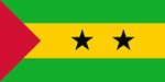 Sao Tome ve Principe Bayrağı (20x30)
