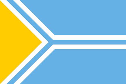 Tuva Cumhuriyeti (Sibirya) Bayrağı (20x30)