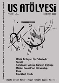 Us Atölyesi Felsefe Dergisi Sayı:3