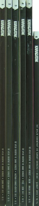 Karabatak İki Aylık Edebiyat ve Sanat Dergisi (6 Sayı)