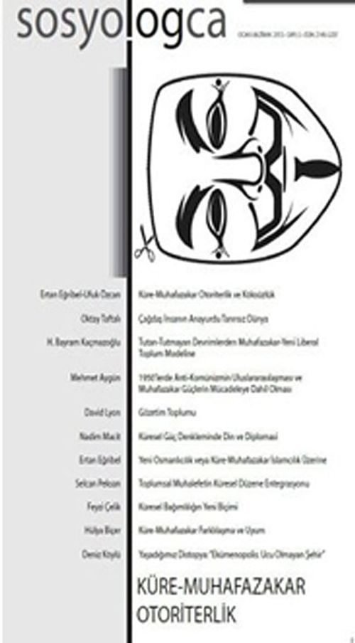Sosyologca Dergisi Sayı:5 Ocak-Haziran 2013
