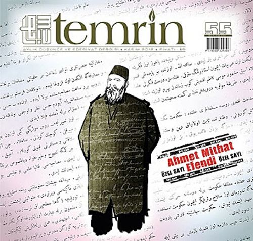 Temrin Aylık Düşünce ve Edebiyat Dergisi Sayı:55 Kasım 2012
