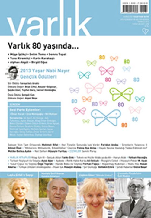 Varlık Aylık Edebiyat ve Kültür Dergisi Temmuz 2013