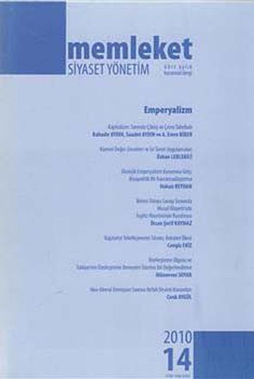 Memleket Dergisi Sayı:14 Yıl:2010