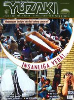 Yüzakı Aylık Edebiyat, Kültür, Sanat, Tarih ve Toplum Dergisi/Sayı:103 Eylül 2013