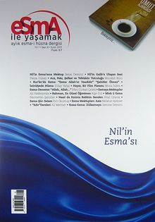 Esma İle Yaşamak Aylık Esma-i  Hüsna Dergisi Sayı:8 Eylül 2013