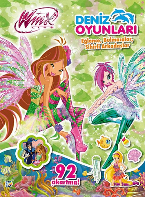 Deniz Oyunları -3 (92 Çıkartma) & Oyunlar, Bulmacalar Eğlenceli Bilgiler