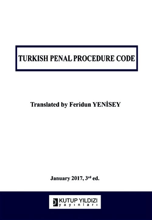 Turkish Penal Procedure Code 