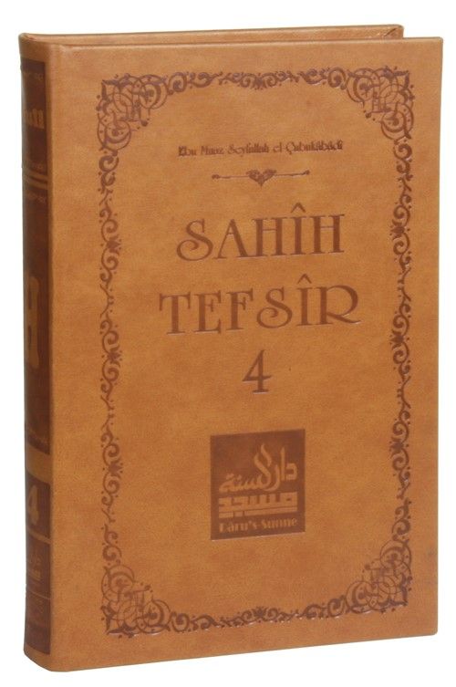 Sahih Tefsir Cilt 4 Kur'an-ı Kerim Tefsiri (Termo Cilt)