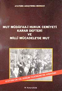 Mut Müdafaa-i Hukuk Cemiyeti Karar Defteri ve Milli Mücadele'de Mut / 10-F-17