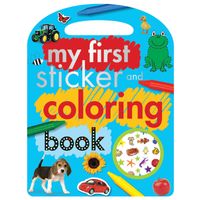 My First Sticker and Colouring Book