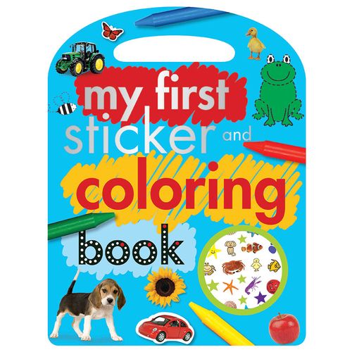 My First Sticker and Colouring Book