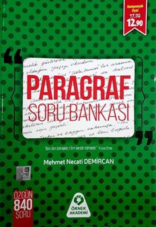 Paragraf Soru Bankası
