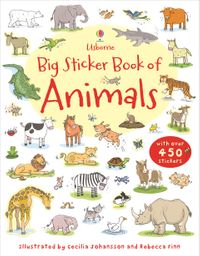 Big Sticker Book Of Animals