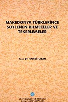 Makedonya Türklerince Söylenen Bilmeceler ve Tekerlemeler