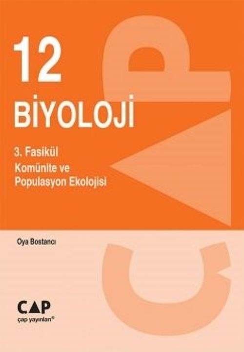 12. Sınıf Biyoloji 3. Fasikül Komünite ve Populasyon Ekolojisi