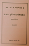 Batı Şiirlerinden