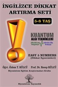 İngilizce Dikkat Artırma Seti 5. Kitap & Easy 5 Numbers (Dikkat Egzersizleri)