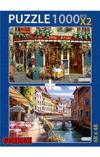 Jolly Friar Annecy 2x1000 Parça Puzzle Takım