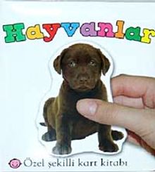 Hayvanlar & Özel Şekilli Kart Kitabı