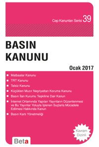 Basın Kanunu / Cep 033