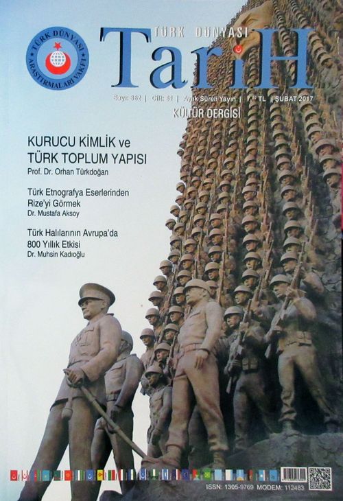 Türk Dünyası Araştırmaları Vakfı Dergisi Şubat 2017 / Sayı:362