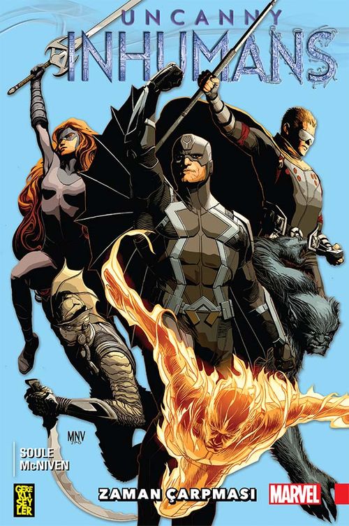 Uncanny Inhumans 1: Zaman Çarpması