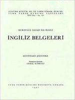 Kurtuluş Savaşı İle İlgili İngiliz Belgeleri