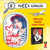 Pucca G&uuml;nl&uuml;k 6 - Şimdi Biz Neyiz? (Kitap+Siyah Defter)