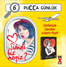 Pucca Günlük 6 - Şimdi Biz Neyiz? (Kitap+Siyah Defter)