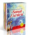 Renklendirmeniz İ&ccedil;in Sanat Eserleri (8 Kitaplık Set)